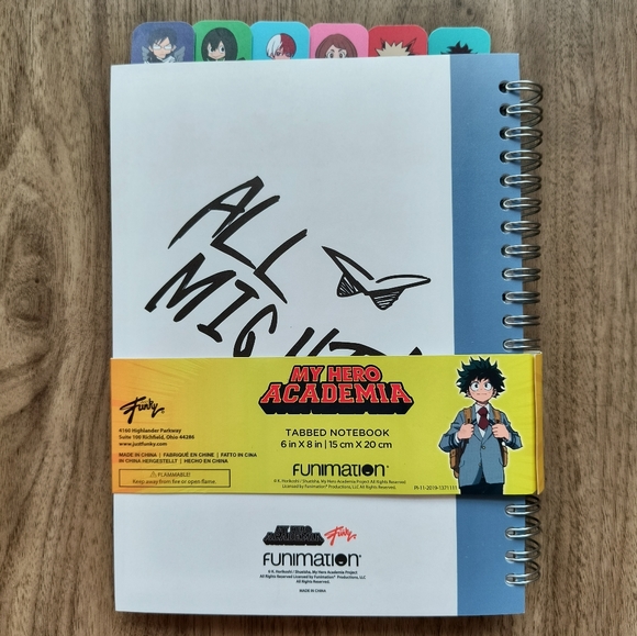 My Hero Academia Tabbed Journal - Picture 11 of 11